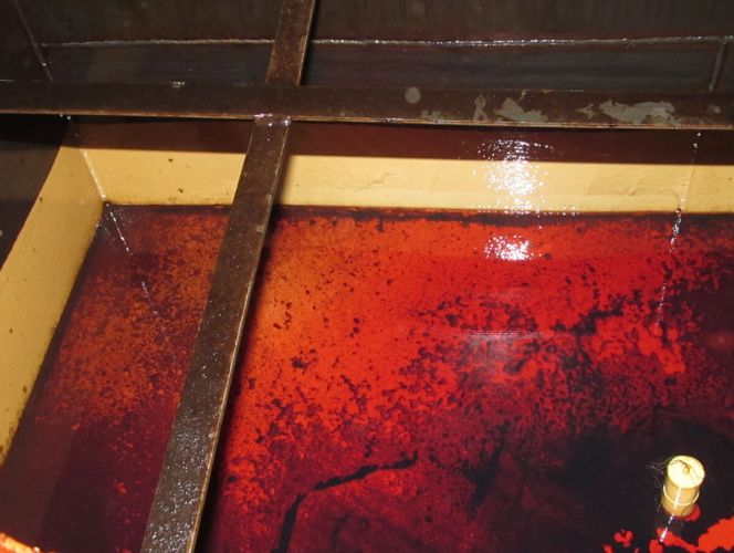 Ungerinigter Stahltank für Heizöl Extra-Leicht