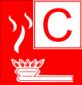 Symbol Brandklasse C